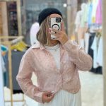 شومیز صورتی با تی شرت شعبه انزل مال